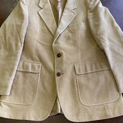 Courdoroy Tan Jacket