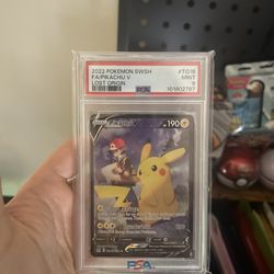 PSA 9 Pikachu V