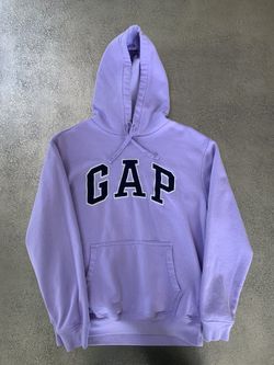 GAP hoodie (Purple, Medium)