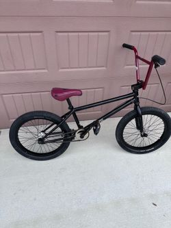 Fitbikeco. - BMX bike, black and maroon, 21