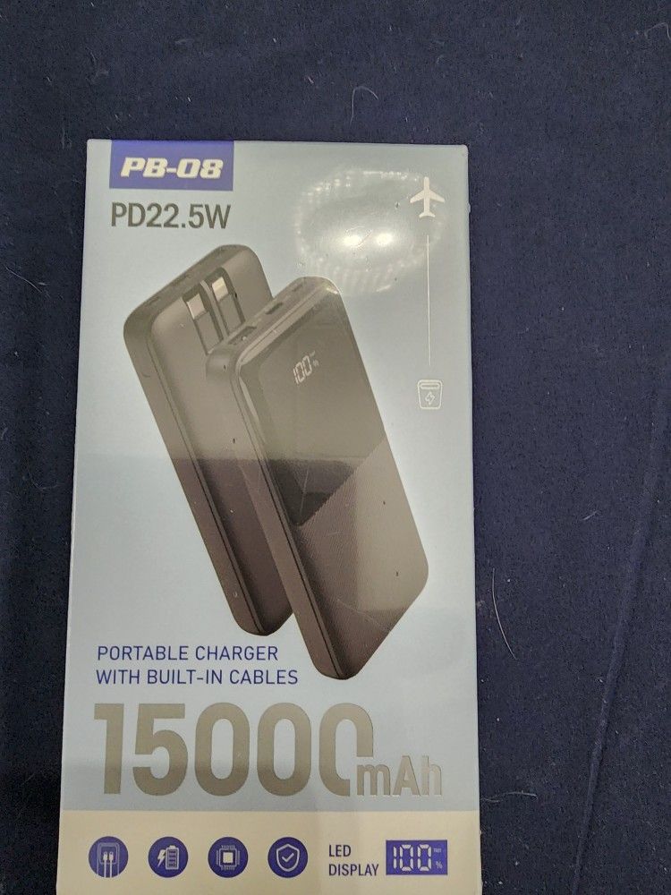 PB-08 PD22.5W portable charger