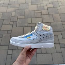 Union x Jordan 2 Grey Fog size 8.5