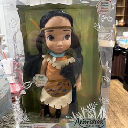 Brand New SPECIAL EDITION POCAHONTAS animator 