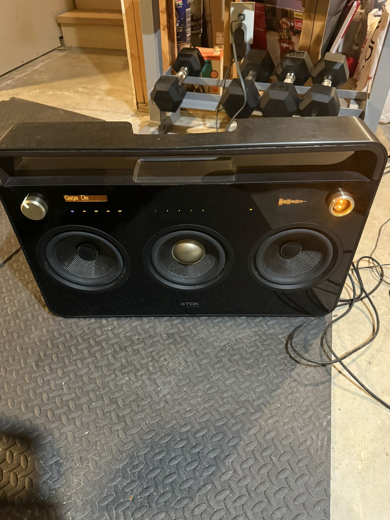TDK Stereo Radio Speaker