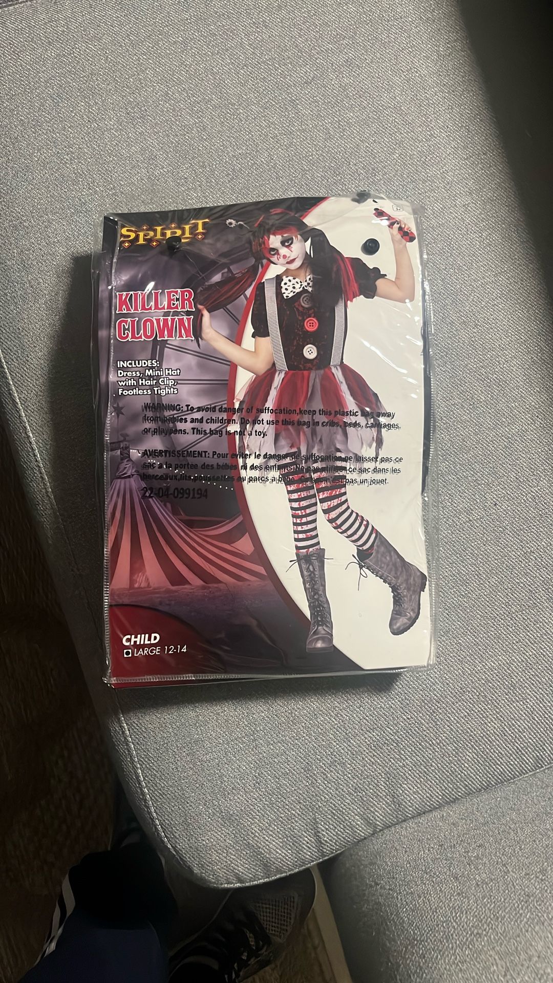 Killer Clown Kids Cost