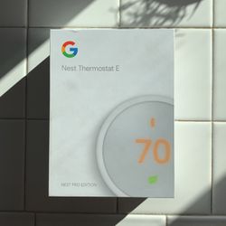 [BRAND NEW] Google Nest Thermostat E