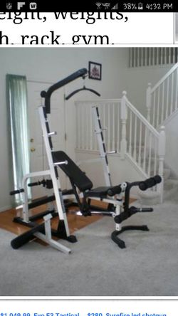 Powerhouse phc pwr5 olympic weight bench for Sale in Irwin PA OfferUp