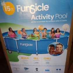 Pool 15 Ft X 33 In  Funsicle  Filther And Pump New