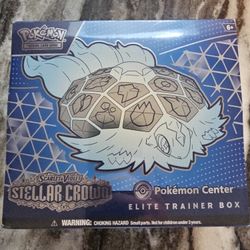 Stellar Crown Pokemon Center Elite Trainer Box