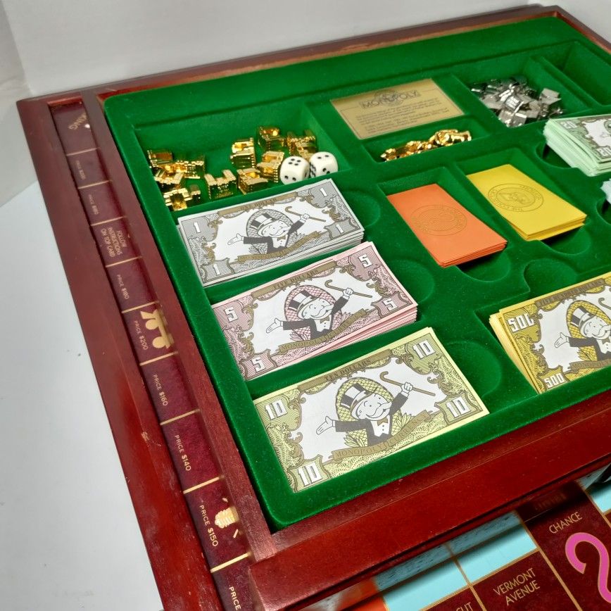 Collectors Edition Monopoly Set COMPLETE