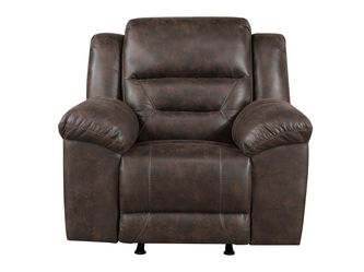 Rocker Reclining Brown Chair