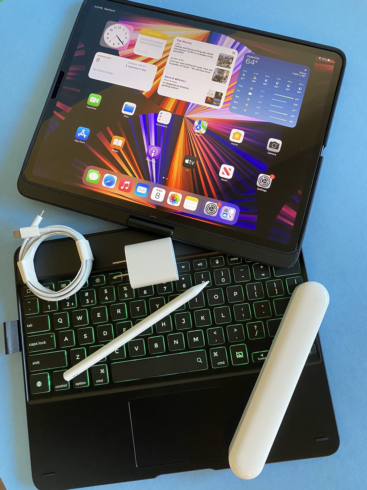 256GB Apple IPad Pro 12.9” 5th Generation ( 2021 Model / M1 chip