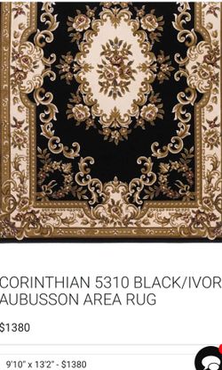 Corinthian area rug indoor
