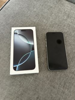 Apple iPhone 16 Pro Max 512gb white with Original Box