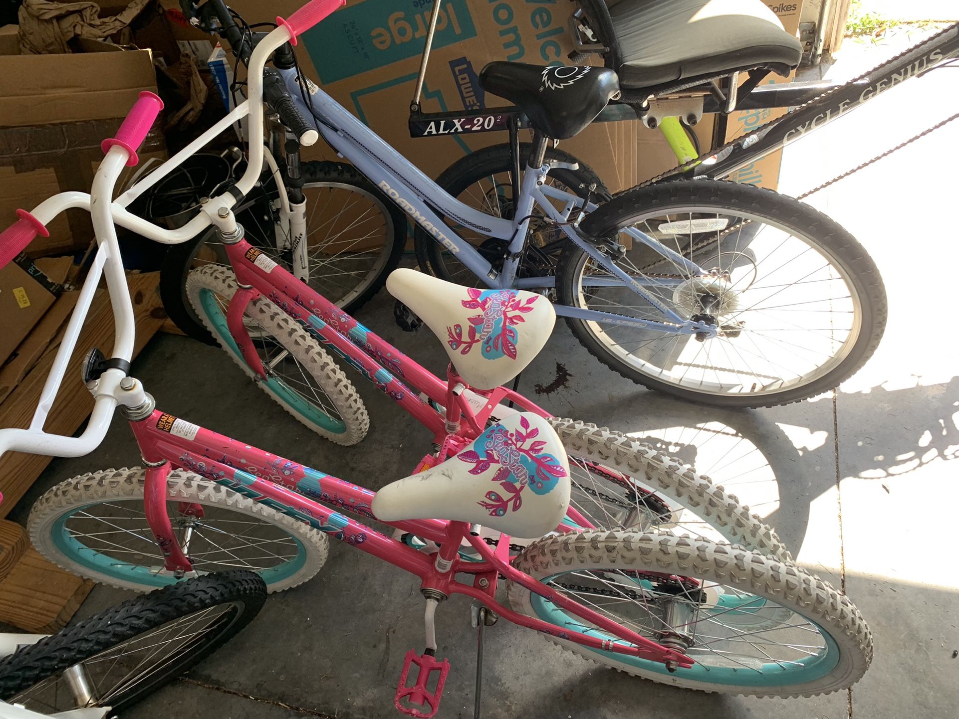 Two Huffy Bikes I Think Wheel 18