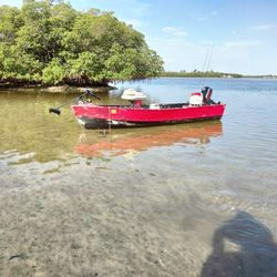 12ft John Boat With 4hp Mercury And Trolling Motor