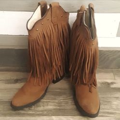 Girls Size 13.5 Cowboy Boots