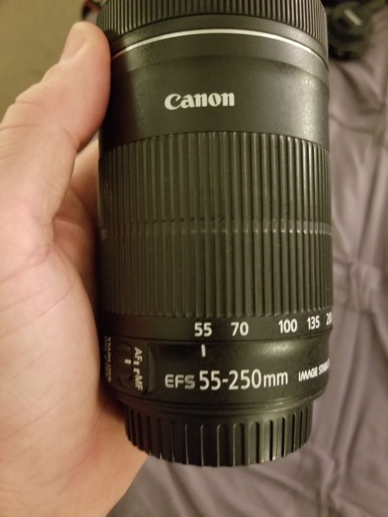 Canon EF-S 55-250mm F4-5.6 IS STM Lens!
