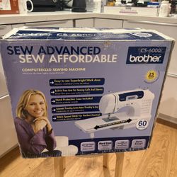 Brother CS6000I Computerized Sewing Machine with Wide Table 