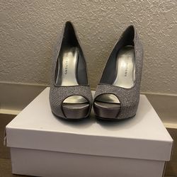 Chinese Laundry Silver High Heels 