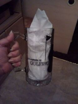 Huge Golfing Beer Mug I crafted