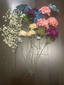 Modern Glam Home Decor Assorted Long Stem Floral