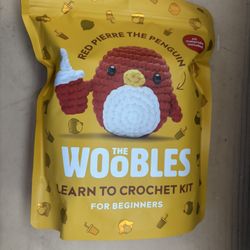 The Wobbles Red Pierre Penguin Crochet Kit LE (1 Of 12,000) McDonalds Exclusive