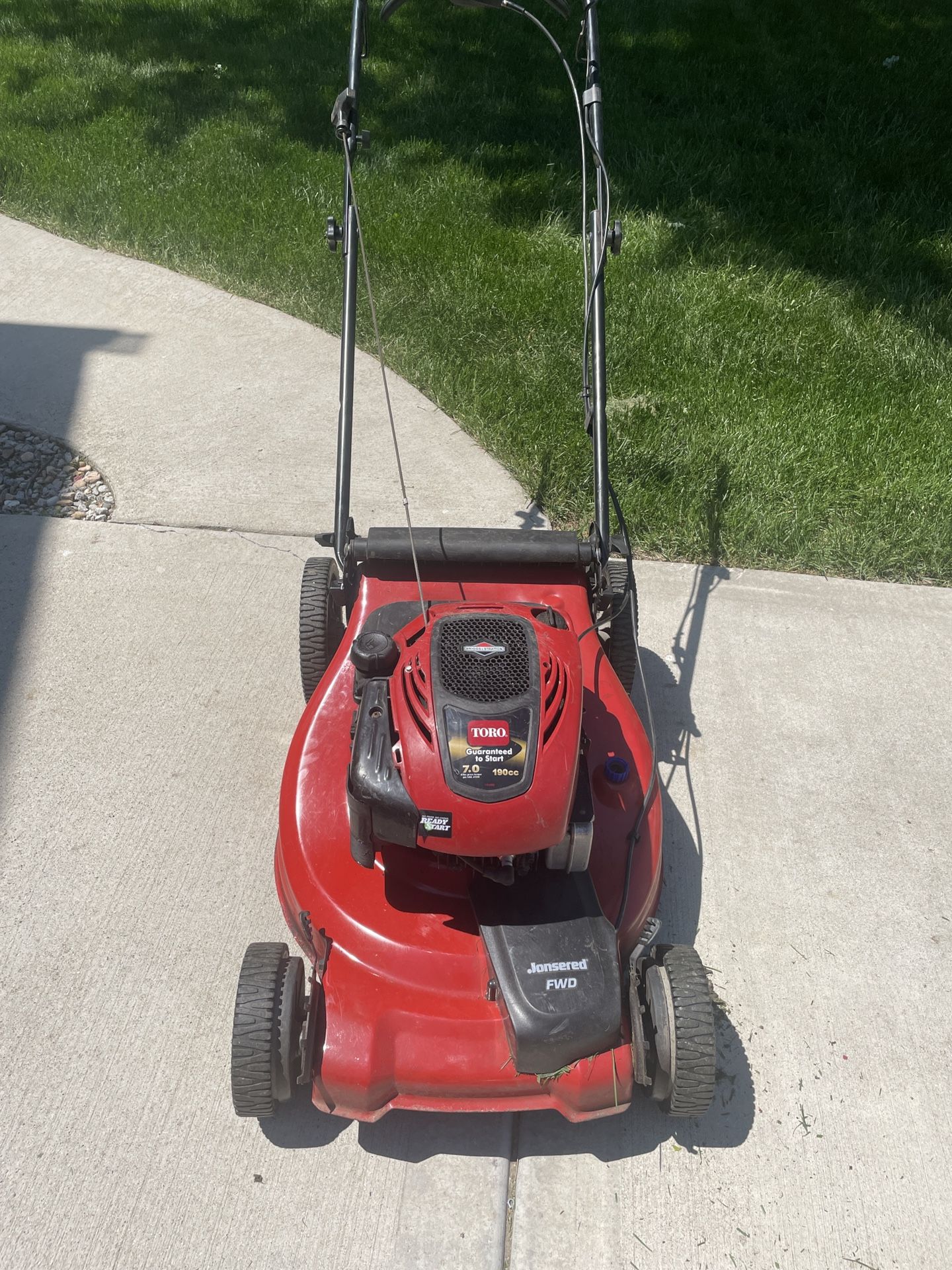 Jonsered Self Propelled Lawnmower