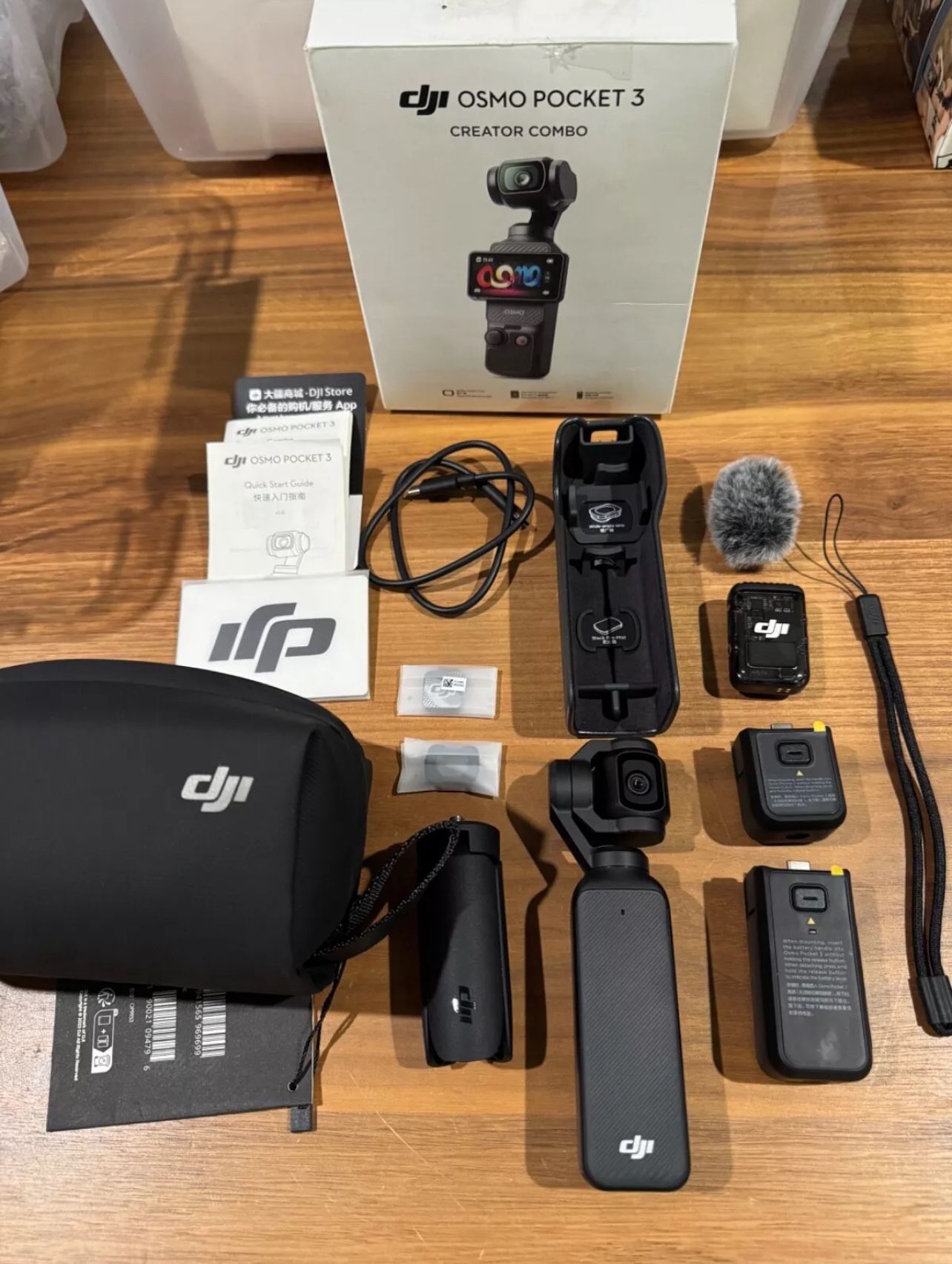 DJI Osmo Pocket 3 + Battery Handle - Lightly Used.
