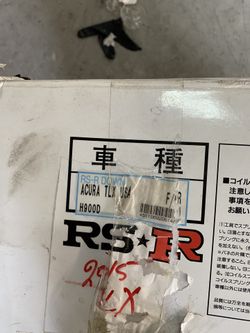 Tlx RSR Lowering Springs