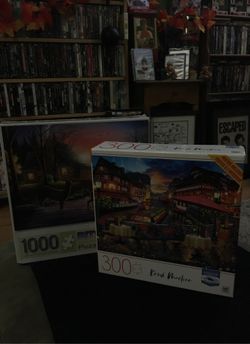 Brand New 300 + 1000 piece Puzzle !!