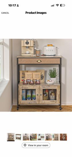 Coffee Bar Cabinet