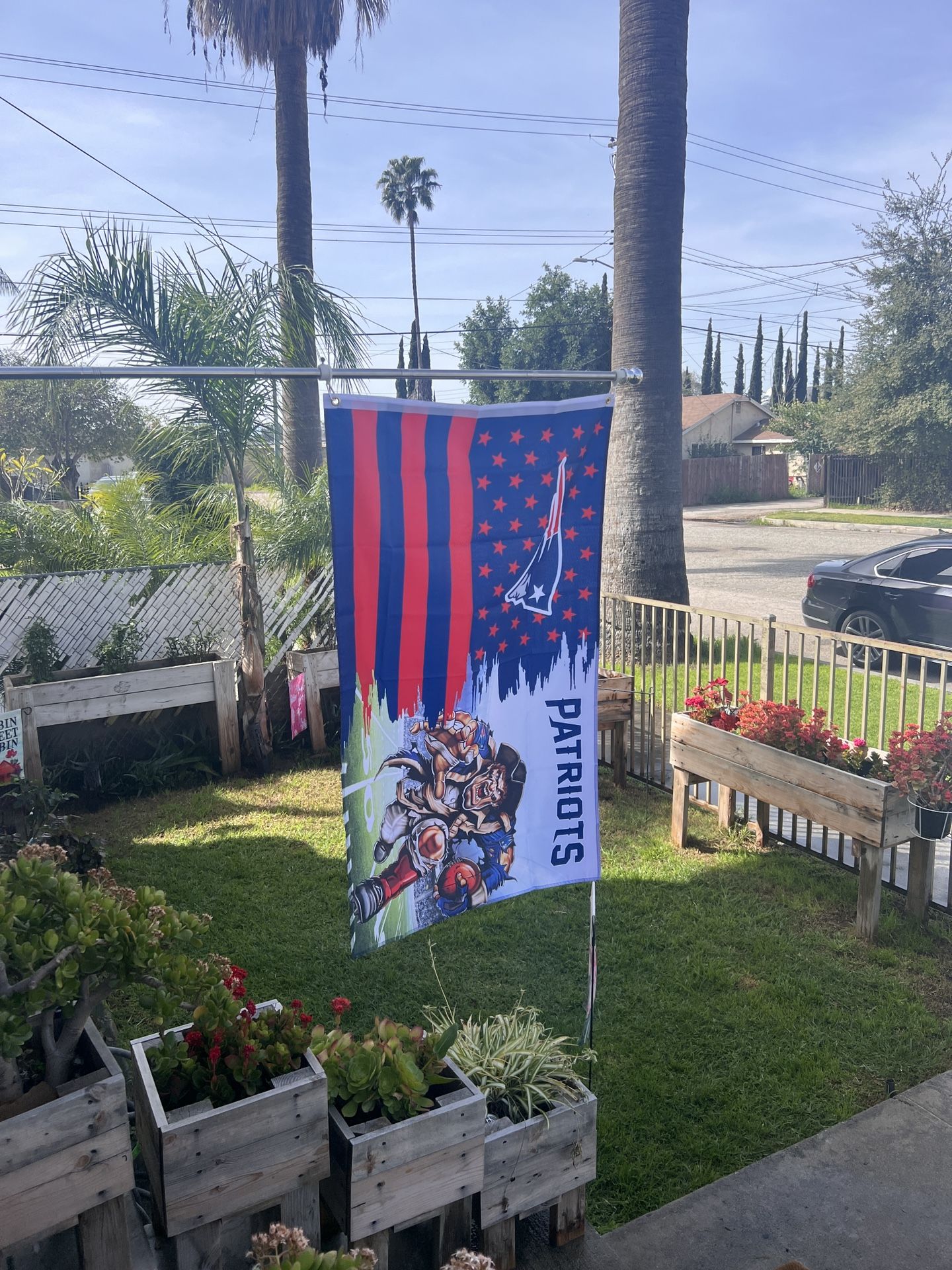 New England Patriots Flag Size 3ftx5ft