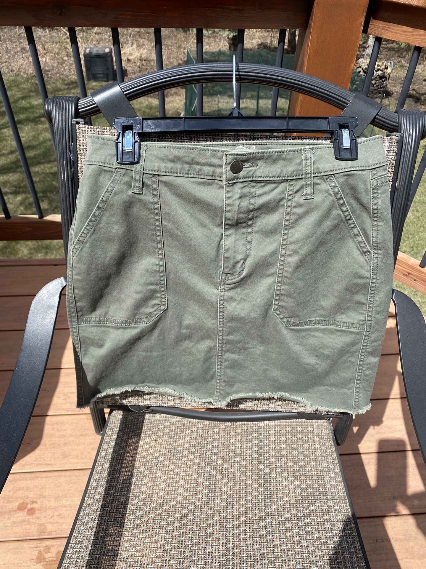 Olive Green Skirt