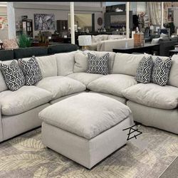 Elyza 5 Piece Sectional $10 Down Payment And Financing Available
