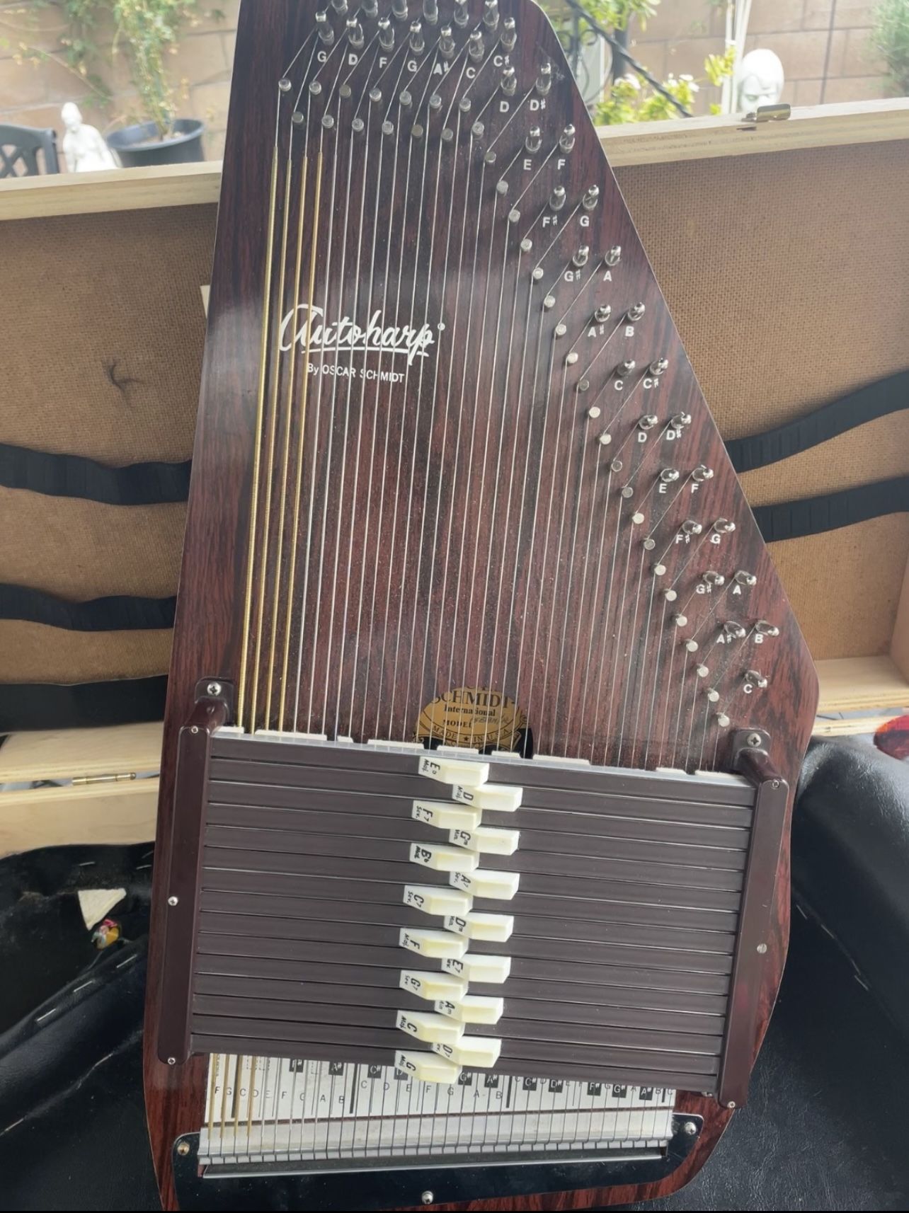 Beautiful Vintage Oscar Schmidt Autoharp