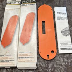 Rigid Zero Clearance Insert