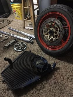 Came off of a motorcycle not sure what kind All For 300