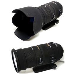 SIGMA DG 50-500mm F/4.5-6.3 APO OS HSM Lens for Nikon + Filter Circular PL 95mm