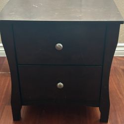 Dark Wood/Espresso Finish Night Stand