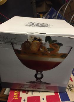 Luigi Bormioli Crystal Serving Bowl