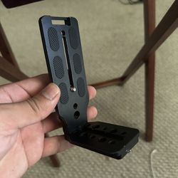 L Bracket Mount For Camera (Vertical Mount)