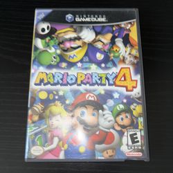 Mario Party 4 - Nintendo GameCube (2002) - Excellent Condition with Manual
