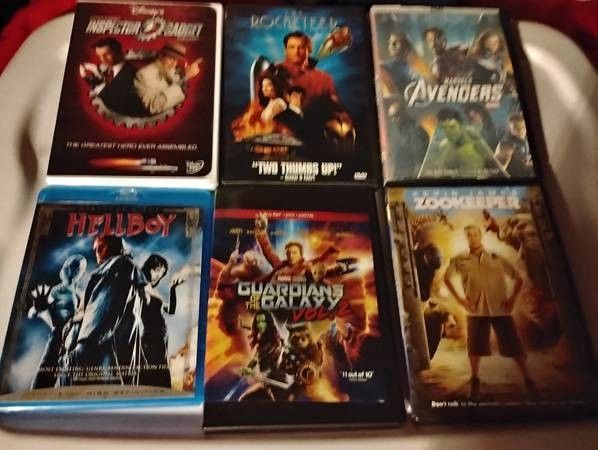 Adventure Dvd Movie Lot