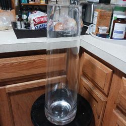 Tall Glass Vase 24in Ht 10 Firm Look My Post Alot Items