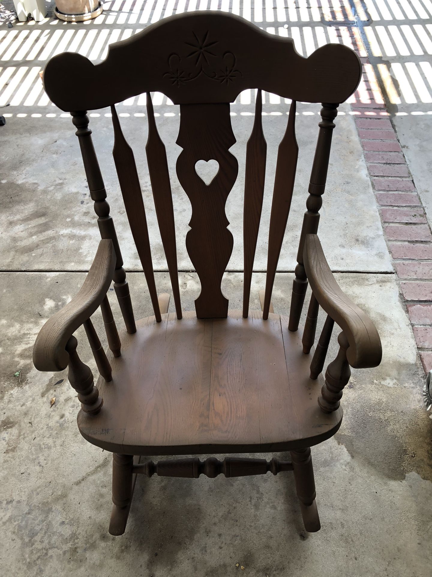 Wooden Rocking Chair