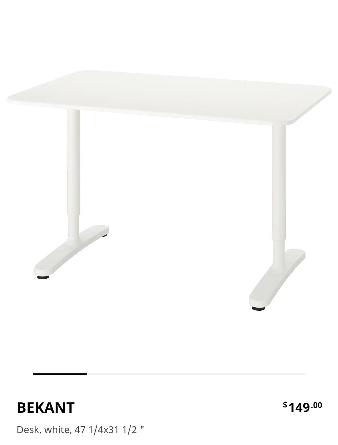 Adjustable Height Desk/Table