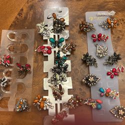 Crystal Hair Decor Clips 