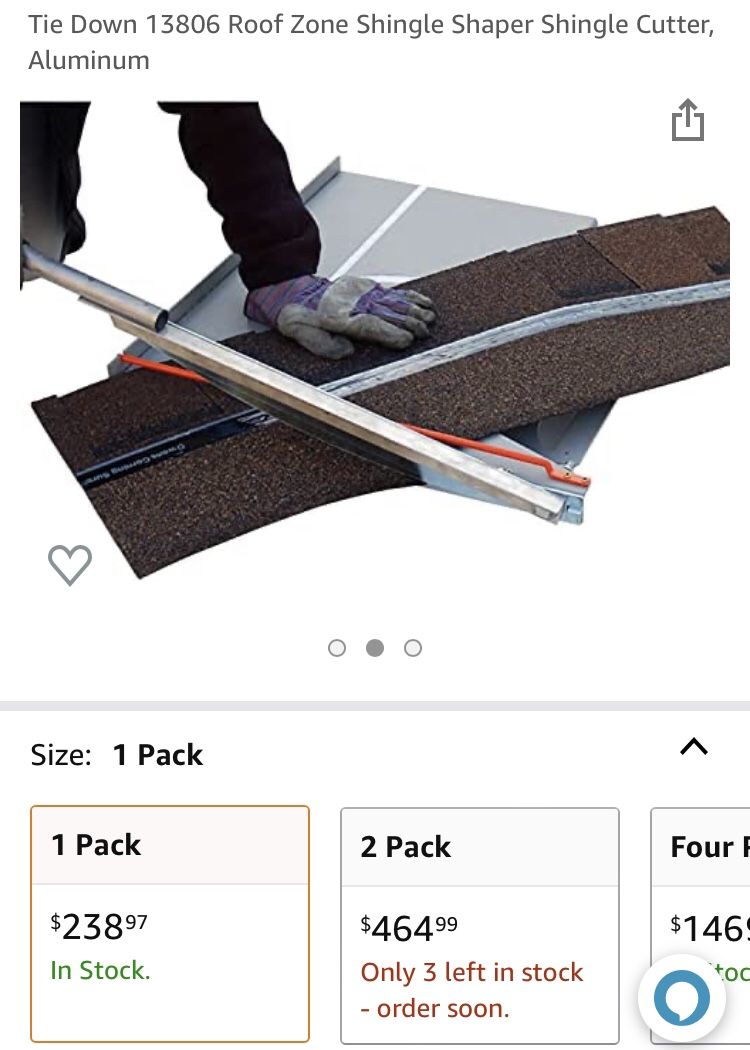 Roof Zone 13806 Shingle Shaper and Shingle Cutter