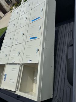 Metal Locker Set